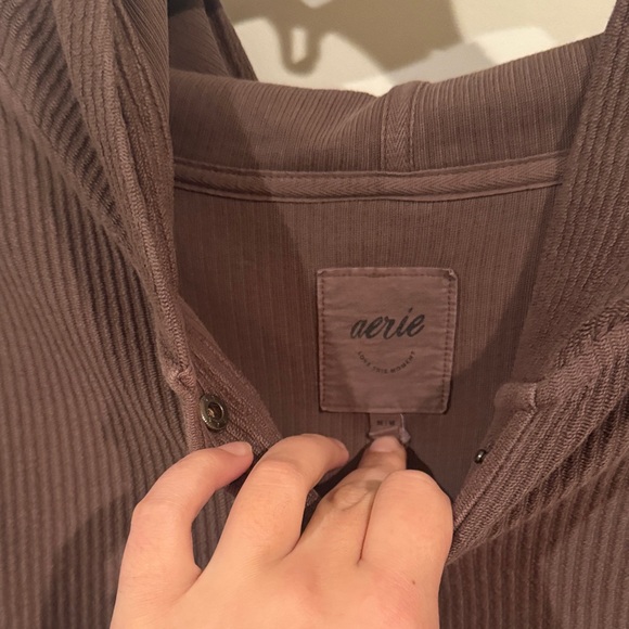 Brown Hooded Sweater - Picture 2 of 3